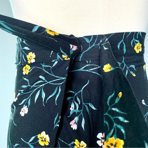 H&M Floral Wrap High-Low Midi Skirt - Picture 7 of 13